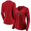 Women's Fanatics Branded Red Arizona Diamondbacks Core Team Lockup Long Sleeve V-Neck T-Shirt 1 Women's Fanatics Branded Red Arizona Diamondbacks Core Team Lockup Long Sleeve V-Neck T-Shirt -Fanatics Clothing Shop 5084932