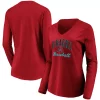 Women's Fanatics Branded Red Arizona Diamondbacks Victory Script V-Neck Long Sleeve T-Shirt 1 Women's Fanatics Branded Red Arizona Diamondbacks Victory Script V-Neck Long Sleeve T-Shirt -Fanatics Clothing Shop 5085609