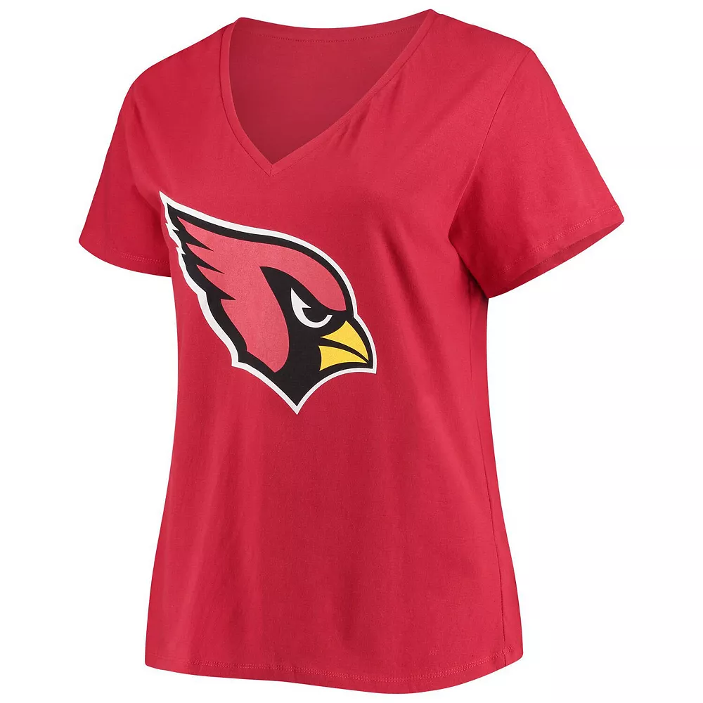 Women's Fanatics Branded Kyler Murray Cardinal Arizona Cardinals Plus Size Name & Number V-Neck T-Shirt 5 Women's Fanatics Branded Kyler Murray Cardinal Arizona Cardinals Plus Size Name & Number V-Neck T-Shirt - Image 3