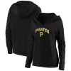 Women's Fanatics Branded Black Pittsburgh Pirates Core Team Lockup V-Neck Pullover Hoodie 2 Women's Fanatics Branded Black Pittsburgh Pirates Core Team Lockup V-Neck Pullover Hoodie -Fanatics Clothing Shop 5099845