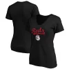 Women's Fanatics Branded Black Cincinnati Reds Team Logo Lockup V-Neck T-Shirt 1 Women's Fanatics Branded Black Cincinnati Reds Team Logo Lockup V-Neck T-Shirt -Fanatics Clothing Shop 5113000