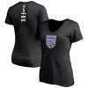 Women's Fanatics Branded De'Aaron Fox Black Sacramento Kings Playmaker Logo Name & Number V-Neck T-Shirt 1 Women's Fanatics Branded De'Aaron Fox Black Sacramento Kings Playmaker Logo Name & Number V-Neck T-Shirt -Fanatics Clothing Shop 5249600