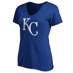 Women's Fanatics Branded Royal Kansas City Royals Core Official Logo V-Neck T-Shirt 7 Women's Fanatics Branded Royal Kansas City Royals Core Official Logo V-Neck T-Shirt -Fanatics Clothing Shop 5250333 ALT2