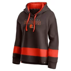 Women's Fanatics Branded Brown/Orange Cleveland Browns Colors of Pride Colorblock Pullover Hoodie 7 Women's Fanatics Branded Brown/Orange Cleveland Browns Colors of Pride Colorblock Pullover Hoodie -Fanatics Clothing Shop 5251340 ALT2