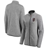 Women's Fanatics Branded Heathered Charcoal San Francisco Giants Primary Logo Fleece Full-Zip Jacket -Fanatics Clothing Shop 5251584