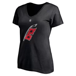 Women's Fanatics Branded Sebastian Aho Black Carolina Hurricanes Alternate Authentic Stack Name & Number V-Neck T-Shirt 7 Women's Fanatics Branded Sebastian Aho Black Carolina Hurricanes Alternate Authentic Stack Name & Number V-Neck T-Shirt -Fanatics Clothing Shop 5364879 ALT2