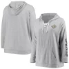 Women's Fanatics Branded Heathered Gray New Orleans Saints Plus Size Lace-Up Pullover Hoodie 2 Women's Fanatics Branded Heathered Gray New Orleans Saints Plus Size Lace-Up Pullover Hoodie -Fanatics Clothing Shop 5366592