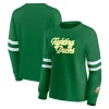 Women's Fanatics Branded Green Oregon Ducks Home Stretch Pullover Sweatshirt -Fanatics Clothing Shop 5376659