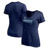 Women's Fanatics Branded Deep Sea Blue Seattle Kraken Authentic Pro Core Collection Prime V-Neck T-Shirt 1 Women's Fanatics Branded Deep Sea Blue Seattle Kraken Authentic Pro Core Collection Prime V-Neck T-Shirt -Fanatics Clothing Shop 5381077