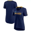 Women's Fanatics Branded Navy St. Louis Blues Authentic Pro Locker Room T-Shirt -Fanatics Clothing Shop 5382854