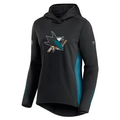 Women's Fanatics Branded Black/Teal San Jose Sharks Authentic Pro Locker Room Pullover Hoodie 7 Women's Fanatics Branded Black/Teal San Jose Sharks Authentic Pro Locker Room Pullover Hoodie -Fanatics Clothing Shop 5384720 ALT2