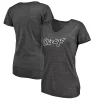 Women's Fanatics Branded Heathered Charcoal Chicago White Sox Wordmark Tri-Blend V-Neck T-Shirt -Fanatics Clothing Shop 5386284