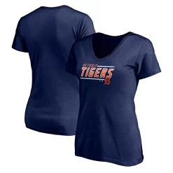Women's Fanatics Branded Navy Detroit Tigers Plus Size Mascot In Bounds V-Neck T-Shirt 6 Women's Fanatics Branded Navy Detroit Tigers Plus Size Mascot In Bounds V-Neck T-Shirt -Fanatics Clothing Shop 5401251 ALT