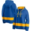 Women's Fanatics Branded Blue/Gold St. Louis Blues Colors of Pride Colorblock Pullover Hoodie -Fanatics Clothing Shop 5412985