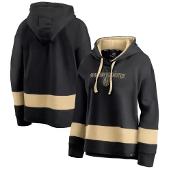 Women's Fanatics Branded Black/Gold Vegas Golden Knights Colors of Pride Colorblock Pullover Hoodie -Fanatics Clothing Shop 5415684 ALT