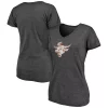 Women's Fanatics Branded Heathered Charcoal Texas Longhorns Vault Primary Logo V-Neck Tri-Blend T-Shirt 1 Women's Fanatics Branded Heathered Charcoal Texas Longhorns Vault Primary Logo V-Neck Tri-Blend T-Shirt -Fanatics Clothing Shop 5416977