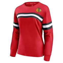 Women's Fanatics Branded Red Chicago Blackhawks Block Party Primary Logo Fashion Long Sleeve T-Shirt 7 Women's Fanatics Branded Red Chicago Blackhawks Block Party Primary Logo Fashion Long Sleeve T-Shirt -Fanatics Clothing Shop 5418090 ALT2