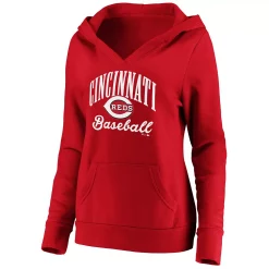 Women's Fanatics Branded Red Cincinnati Reds Victory Script Crossover Neck Pullover Hoodie 7 Women's Fanatics Branded Red Cincinnati Reds Victory Script Crossover Neck Pullover Hoodie -Fanatics Clothing Shop 5418285 ALT2