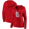 Women's Fanatics Branded Red St. Louis Cardinals Official Logo Crossover V-Neck Pullover Hoodie 2 Women's Fanatics Branded Red St. Louis Cardinals Official Logo Crossover V-Neck Pullover Hoodie -Fanatics Clothing Shop 5424223