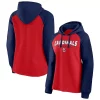 Women's Fanatics Branded Red/Navy St. Louis Cardinals Recharged Raglan Pullover Hoodie -Fanatics Clothing Shop 5424502
