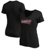 Women's Fanatics Branded Black Arizona Diamondbacks Mascot In Bounds V-Neck T-Shirt -Fanatics Clothing Shop 5604120