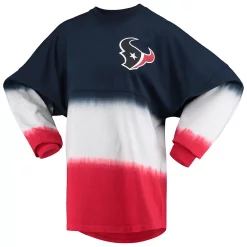 Women's Fanatics Branded Navy/White Houston Texans Ombre Long Sleeve T-Shirt 5 Women's Fanatics Branded Navy/White Houston Texans Ombre Long Sleeve T-Shirt -Fanatics Clothing Shop 5604713 ALT2