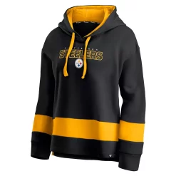 Women's Fanatics Branded Black/Gold Pittsburgh Steelers Colors of Pride Colorblock Pullover Hoodie 7 Women's Fanatics Branded Black/Gold Pittsburgh Steelers Colors of Pride Colorblock Pullover Hoodie -Fanatics Clothing Shop 5606098 ALT2