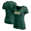 Women's Fanatics Branded Green Oakland Athletics Mascot In Bounds V-Neck T-Shirt -Fanatics Clothing Shop 5606132