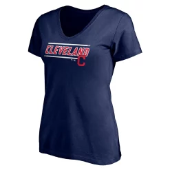 Women's Fanatics Branded Navy Cleveland Indians Mascot In Bounds V-Neck T-Shirt 7 Women's Fanatics Branded Navy Cleveland Indians Mascot In Bounds V-Neck T-Shirt -Fanatics Clothing Shop 5629109 ALT2