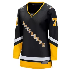 Women's Fanatics Branded Evgeni Malkin Black Pittsburgh Penguins 2021/22 Alternate Premier Breakaway Player Jersey -Fanatics Clothing Shop 5630246 ALT2