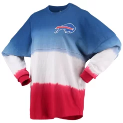Women's Fanatics Branded Royal/Red Buffalo Bills Ombre Long Sleeve T-Shirt 8 Women's Fanatics Branded Royal/Red Buffalo Bills Ombre Long Sleeve T-Shirt -Fanatics Clothing Shop 5630566 ALT2