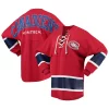 Women's Fanatics Branded Red Montreal Canadiens Lace-Up Jersey T-Shirt -Fanatics Clothing Shop 5679764