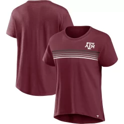 Women's Fanatics Branded Maroon Texas A&M Aggies Tie Breaker T-Shirt