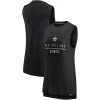 Women's Fanatics Branded Black New Orleans Saints True Contender Tank Top -Fanatics Clothing Shop 5681325