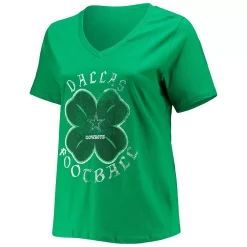 Women's Fanatics Branded Green Dallas Cowboys Plus Size Celtic T-Shirt 7 Women's Fanatics Branded Green Dallas Cowboys Plus Size Celtic T-Shirt -Fanatics Clothing Shop 5683134 ALT2