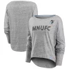 Women's Fanatics Branded Heathered Gray Minnesota United FC Long Sleeve Fashion Top 1 Women's Fanatics Branded Heathered Gray Minnesota United FC Long Sleeve Fashion Top -Fanatics Clothing Shop 5695239