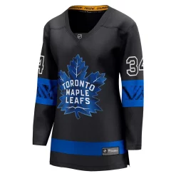 Women's Fanatics Branded Auston Matthews Black Toronto Maple Leafs Alternate Premier Breakaway Reversible Player Jersey -Fanatics Clothing Shop 5728084 ALT3