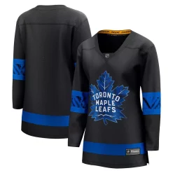 Women's Fanatics Branded Black Toronto Maple Leafs Alternate Premier Breakaway Reversible Blank Jersey -Fanatics Clothing Shop 5729905 ALT2