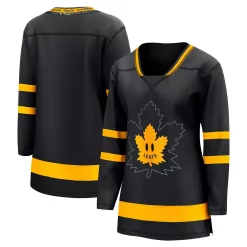 Women's Fanatics Branded Black Toronto Maple Leafs Alternate Premier Breakaway Reversible Blank Jersey -Fanatics Clothing Shop 5729905 ALT3