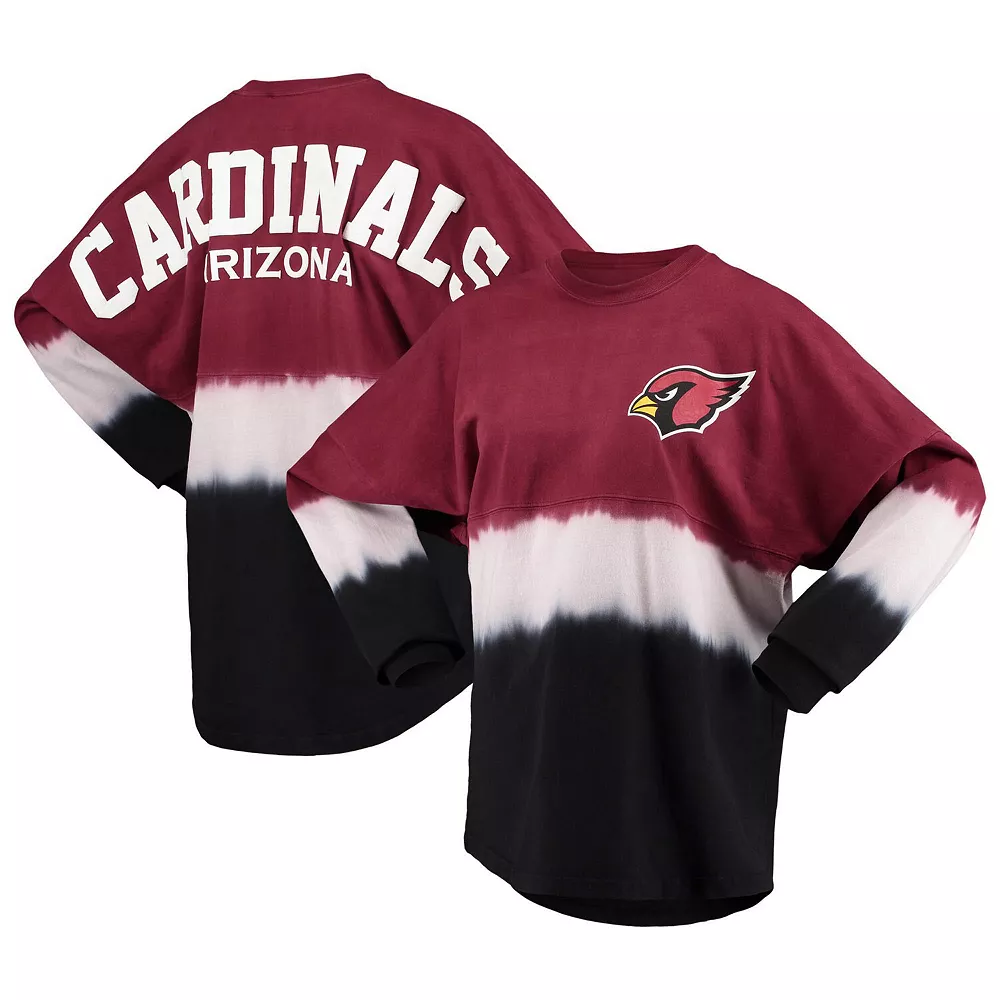 Women's Fanatics Branded Cardinal/White Arizona Cardinals Ombre Long Sleeve T-Shirt 3 Women's Fanatics Branded Cardinal/White Arizona Cardinals Ombre Long Sleeve T-Shirt
