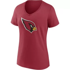 Women's Fanatics Branded DeAndre Hopkins Cardinal Arizona Cardinals Player Icon Name & Number V-Neck T-Shirt -Fanatics Clothing Shop 5741666 ALT2