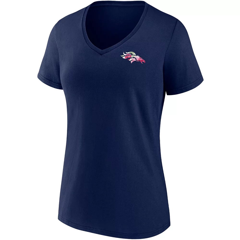 Women's Fanatics Branded Navy Denver Broncos Team Mother's Day V-Neck T-Shirt 5 Women's Fanatics Branded Navy Denver Broncos Team Mother's Day V-Neck T-Shirt - Image 3
