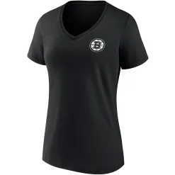 Women's Fanatics Branded Black Boston Bruins Team Mother's Day V-Neck T-Shirt -Fanatics Clothing Shop 5761987 ALT2