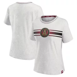 Women's Fanatics Branded Heathered Gray Atlanta United FC High Hip Graphic T-Shirt -Fanatics Clothing Shop 5762479 ALT