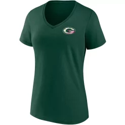Women's Fanatics Branded Green Green Bay Packers Team Mother's Day V-Neck T-Shirt -Fanatics Clothing Shop 5762967 ALT2