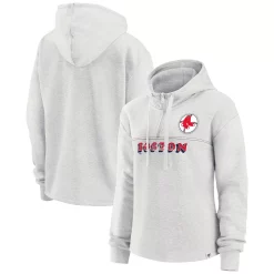 Women's Fanatics Branded Oatmeal Boston Red Sox True Classics Legacy Quarter-Zip Hoodie 6 Women's Fanatics Branded Oatmeal Boston Red Sox True Classics Legacy Quarter-Zip Hoodie -Fanatics Clothing Shop 5767612 ALT