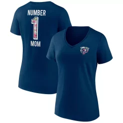 Women's Fanatics Branded Navy Chicago Bears Plus Size Mother's Day #1 Mom V-Neck T-Shirt 6 Women's Fanatics Branded Navy Chicago Bears Plus Size Mother's Day #1 Mom V-Neck T-Shirt -Fanatics Clothing Shop 5795077 ALT