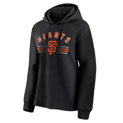 Women's Fanatics Branded Black San Francisco Giants Perfect Play Raglan Pullover Hoodie -Fanatics Clothing Shop 5822968 ALT2