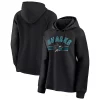 Women's Fanatics Branded Black San Jose Sharks Perfect Play Raglan Pullover Hoodie -Fanatics Clothing Shop 5823931