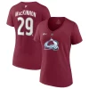 Women's Fanatics Branded Nathan MacKinnon Burgundy Colorado Avalanche 2022 Stanley Cup Final Authentic Stack Name & Number V-Neck T-Shirt 1 Women's Fanatics Branded Nathan MacKinnon Burgundy Colorado Avalanche 2022 Stanley Cup Final Authentic Stack Name & Number V-Neck T-Shirt -Fanatics Clothing Shop 5862057